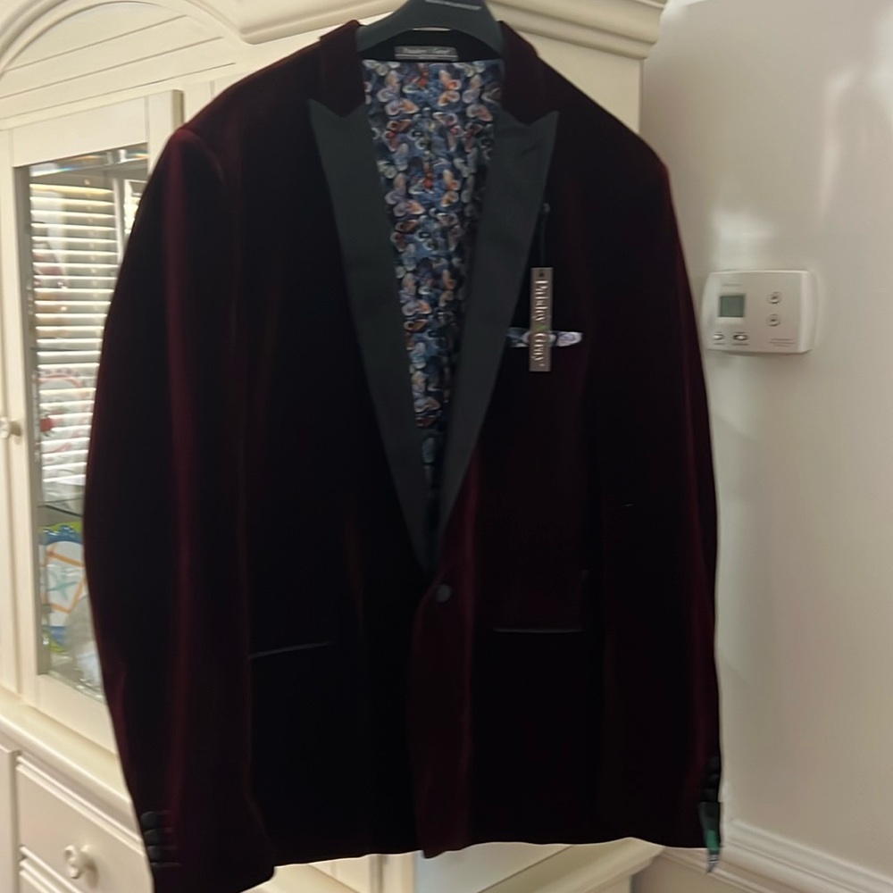 Paisley & Gray velvet jacket.